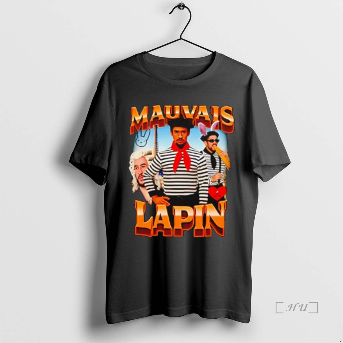 Officials Mauvais Lapin Character Graphic T-Shirts, Hoodie, Sweatshirt | CiraTrend.com