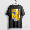 Officials Michigan Wolverines Football X American Flag T-Shirts, Hoodie, Sweatshirt | CiraTrend.com