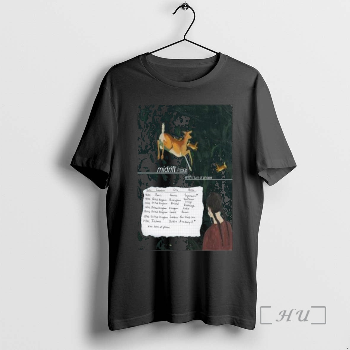 Officials Midrift February Tour 2026 Circle Black T-Shirts, Hoodie, Sweatshirt | CiraTrend.com