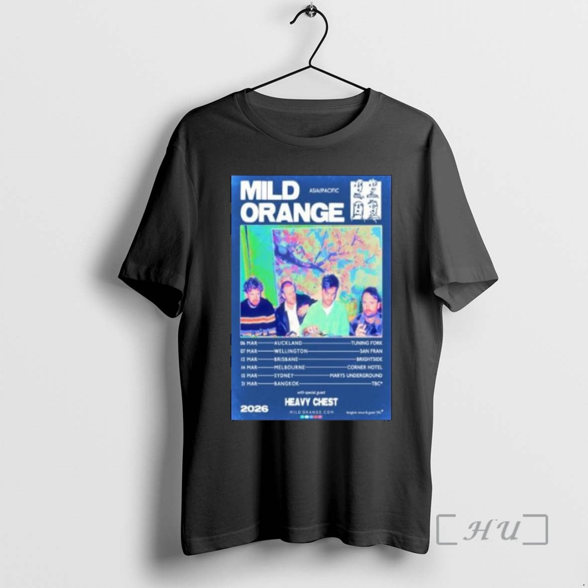 Officials Mild Orange March Tour 2026 Circle Black T-Shirts, Hoodie, Sweatshirt | CiraTrend.com