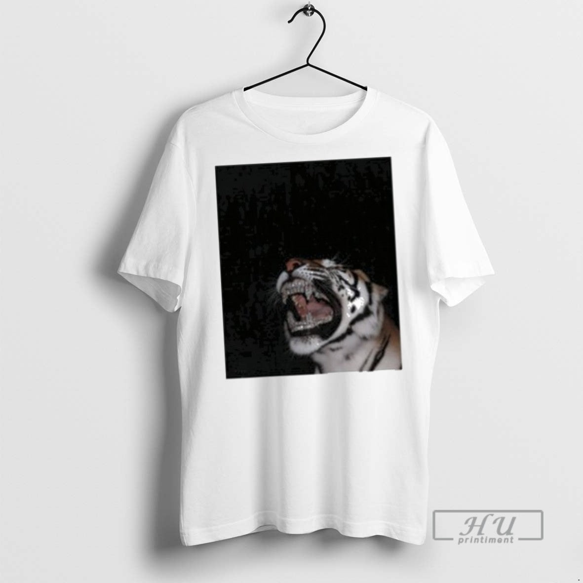 Officials Mini Archillect Tiger With Diamond Grillz T Shirt