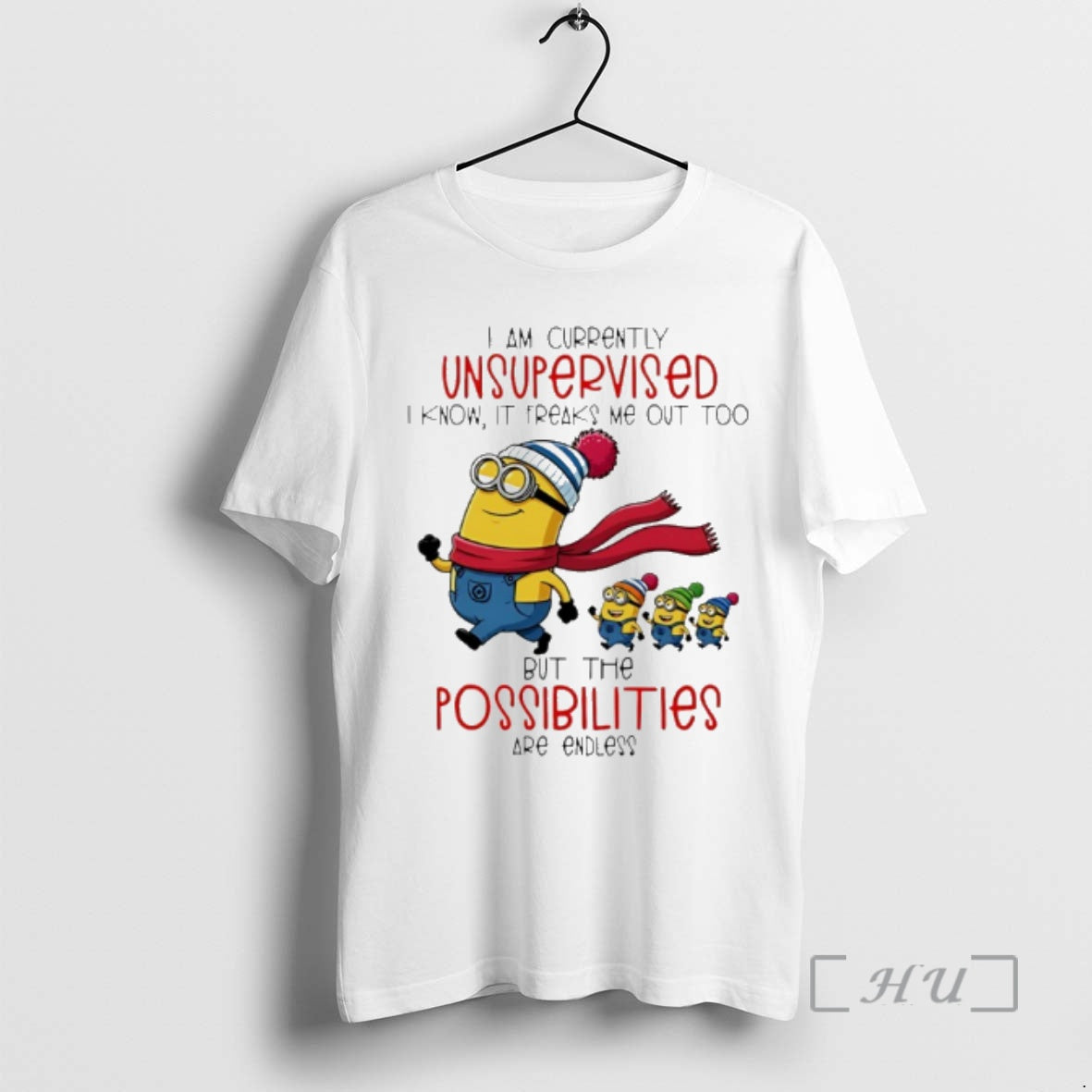 Officials Minion I Am Currently Unsupervised I Know It Freaks Me Out Too But The T-Shirts, Hoodie, Sweatshirt | CiraTrend.com