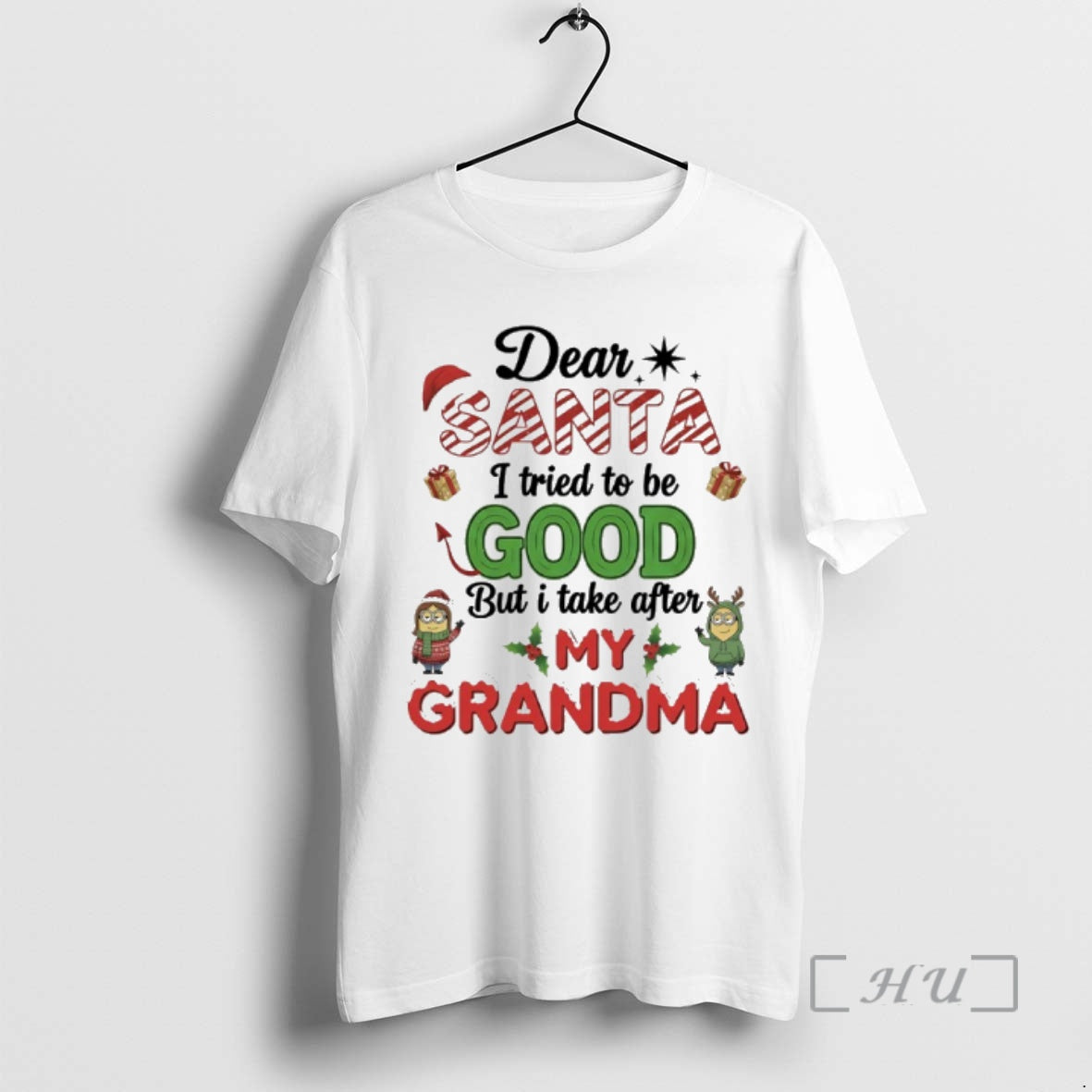 Officials Minions Christmas Dear Santa I Tried To Be Good But I Take After My T-Shirts, Hoodie, Sweatshirt | CiraTrend.com