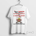 Officials Minions Dear Santa All I Want Is A Fat Bank Account And A Skinny T-Shirts, Hoodie, Sweatshirt | CiraTrend.com