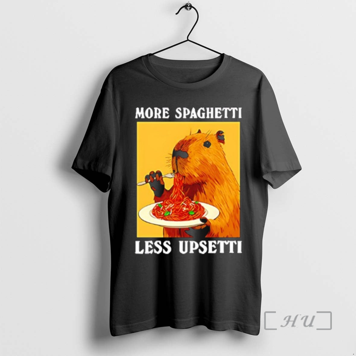 Officials More Spaghetti Less Upsetti Capybara T-Shirts, Hoodie, Sweatshirt | CiraTrend.com