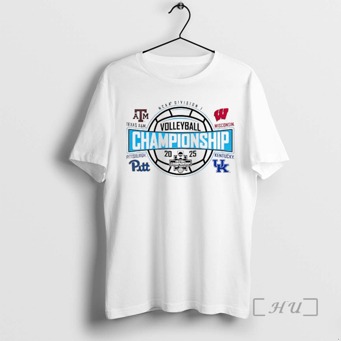 Officials Ncaa Division I Womens Volleyball Final Four Championship 2025 Texas Am Wisconsin Pittsburgh Kentucky T-Shirts,...