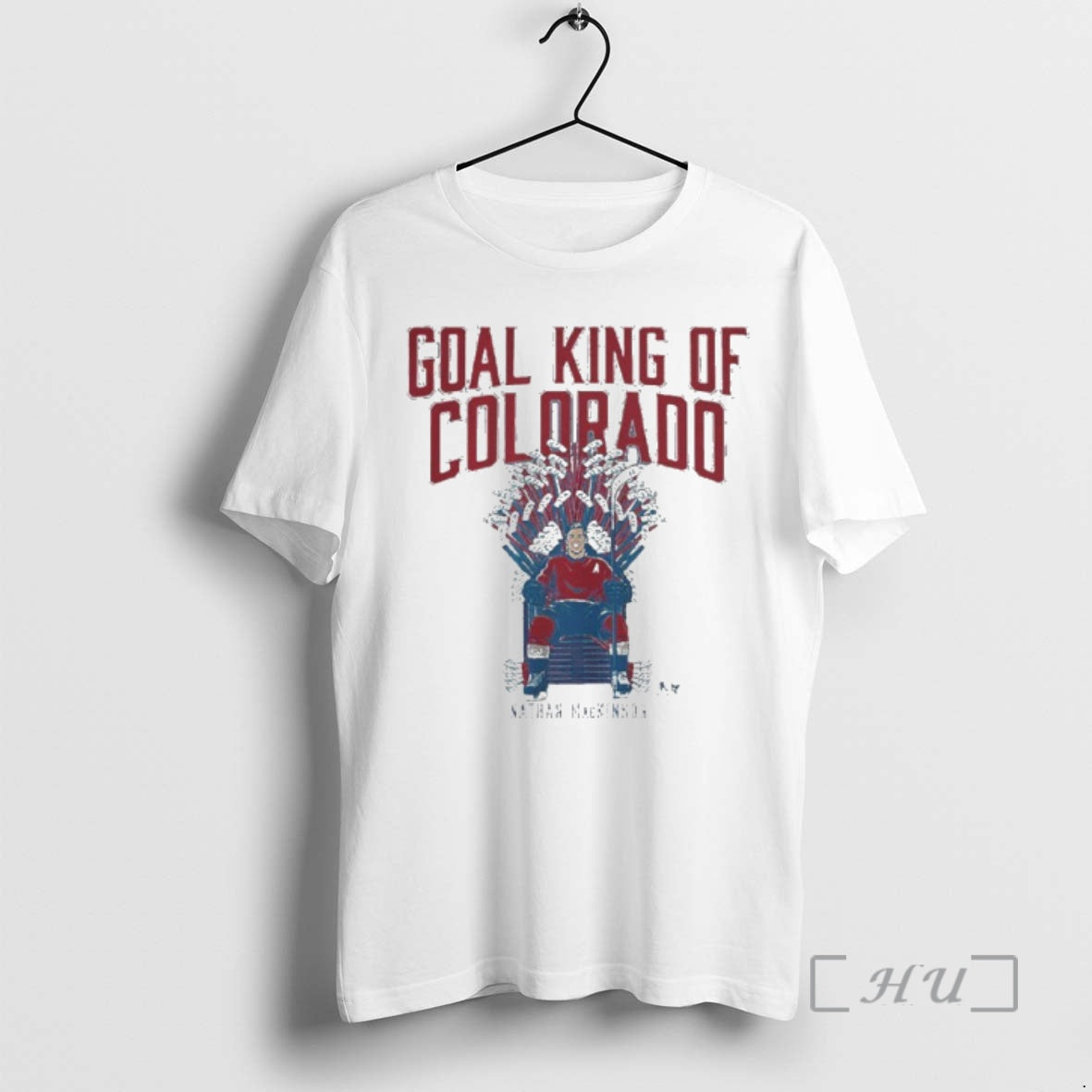 Officials Nathan Mackinnon Goal King Of Colorado T-Shirts, Hoodie, Sweatshirt | CiraTrend.com