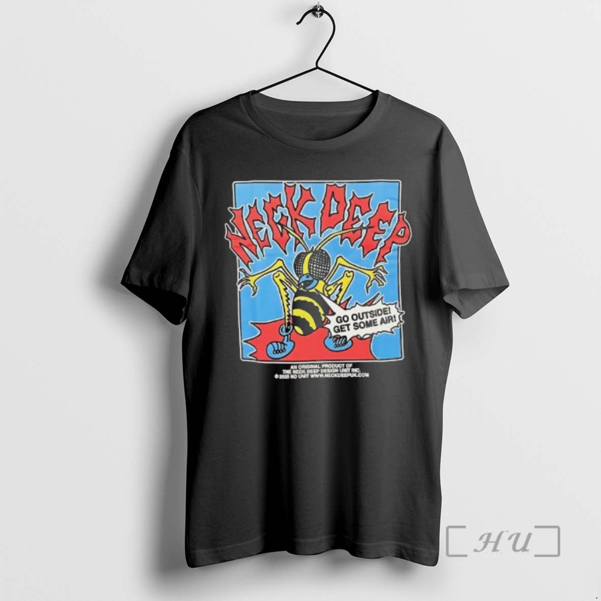 Officials Neck Deep Go Outside Get Some Air Graphic T-Shirts, Hoodie, Sweatshirt | CiraTrend.com