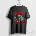 Officials Necro Grinch Scary Deathmas Circle Black T-Shirts, Hoodie, Sweatshirt | CiraTrend.com