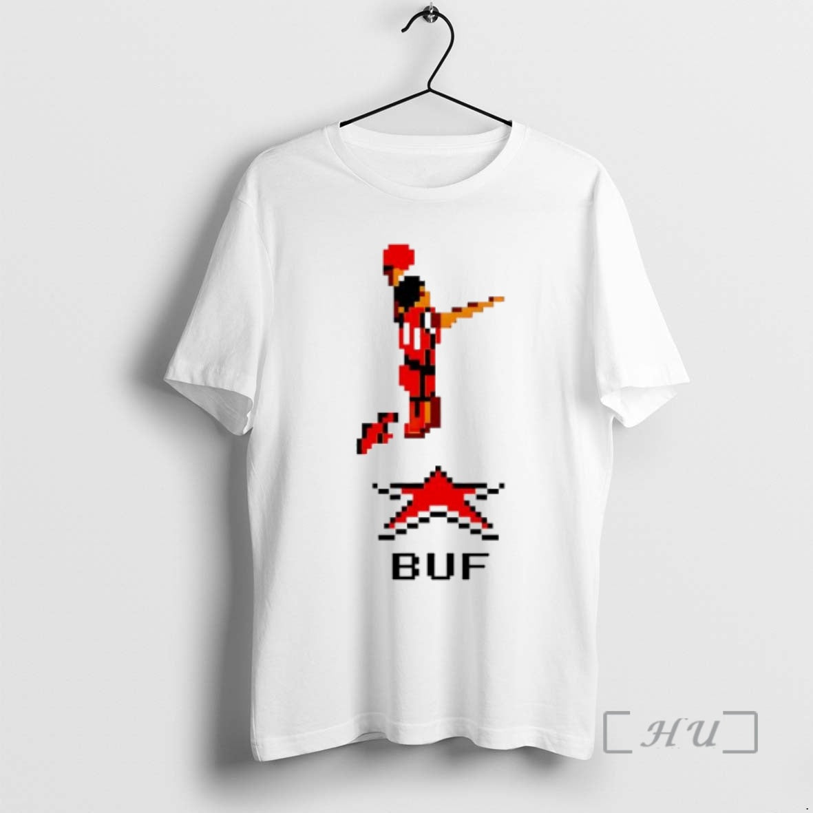 Officials New York 16 Bit Bravery Buf Player Retro T-Shirts, Hoodie, Sweatshirt | CiraTrend.com