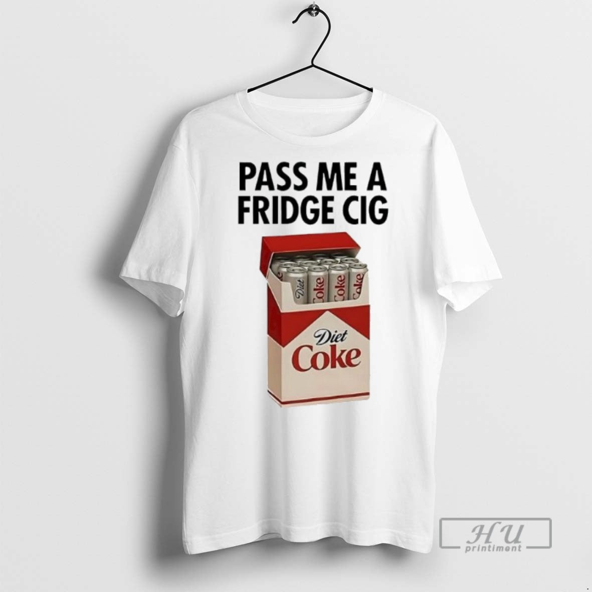 Officials Pass Me A Fridge Cig Diet Coke Box Tee Shirt