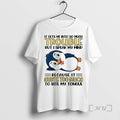 Officials Penguin It Gets Me Into So Much Trouble T-Shirts, Hoodie, Sweatshirt | CiraTrend.com