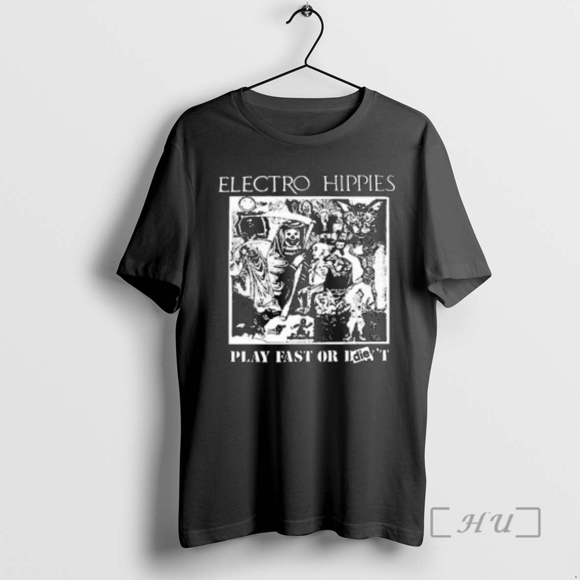 Officials Piled Flesh Electro Hippies Circle Black T-Shirts, Hoodie, Sweatshirt | CiraTrend.com