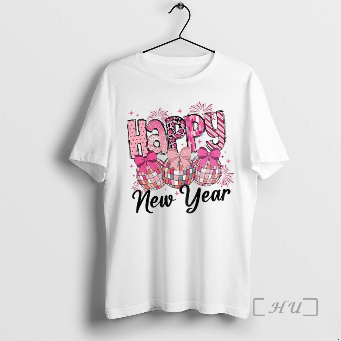 Officials Pink Coquette Bow Happy New Year 2026 T-Shirts, Hoodie, Sweatshirt | CiraTrend.com