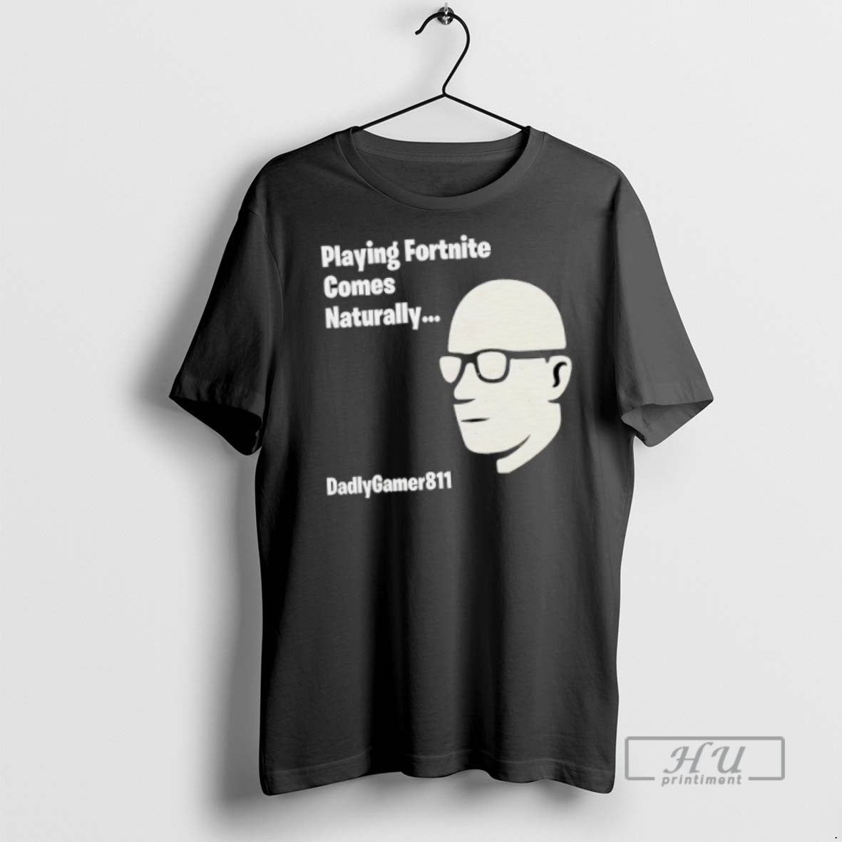 Officials Playing Fortnite Comes Naturally Dadlygamer811 T Shirt