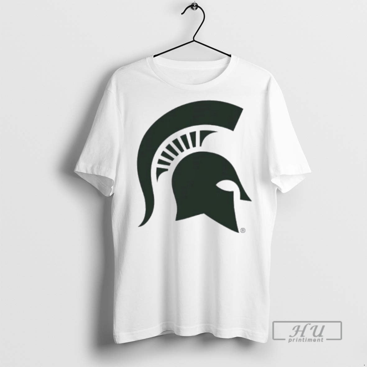 Officials Primary Logo Michigan State Spartans Primary T Shirt