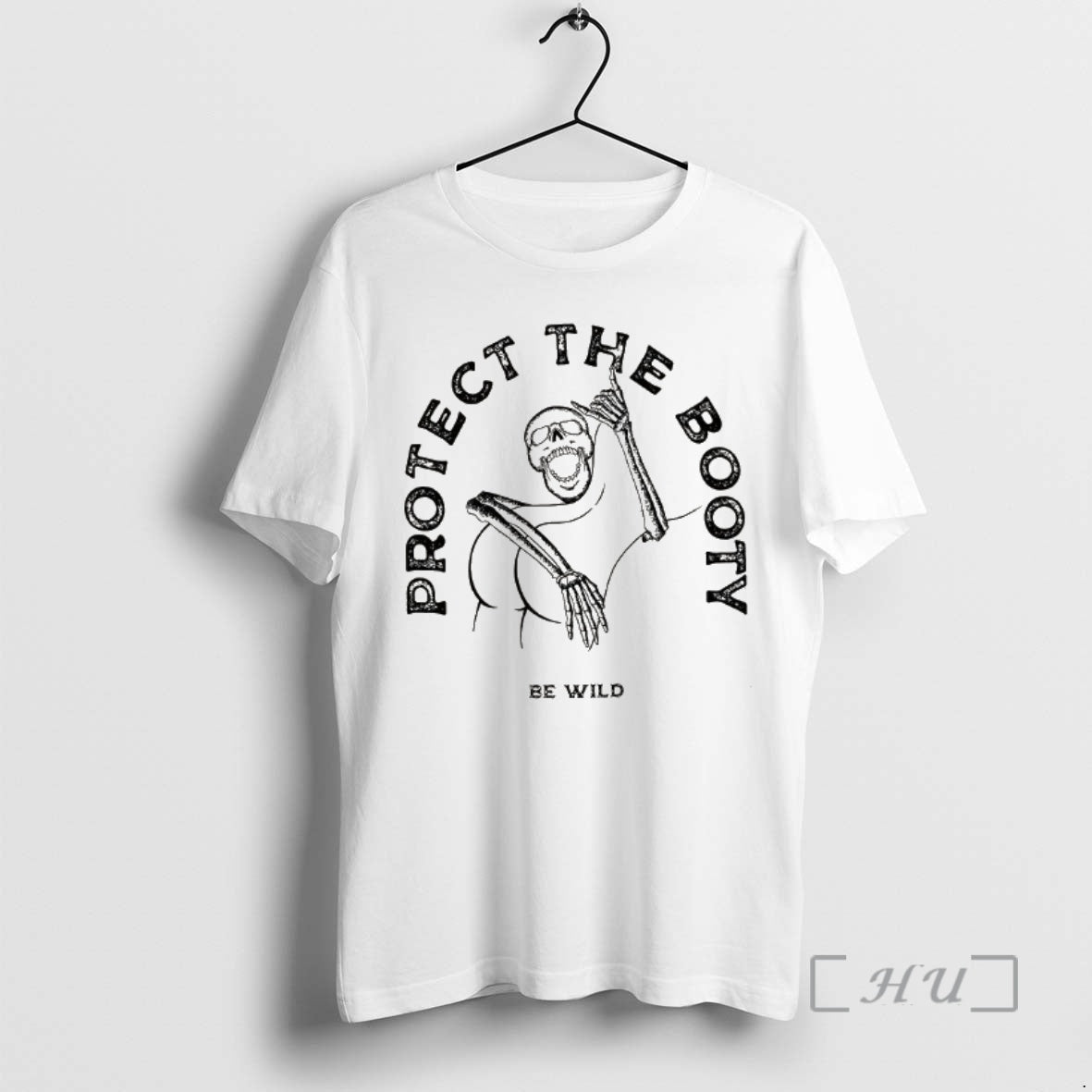 Officials Protect The Booty Be Wild Skeleton Meme T-Shirts, Hoodie, Sweatshirt | CiraTrend.com