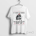 Officials Raccoon Christmas If I Ever Get Rabies Youre High On My Bitin List Premium T-Shirts, Hoodie, Sweatshirt