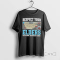 Officials Respect Your Elders Old School Keyboard Gamer Gift T-Shirts, Hoodie, Sweatshirt | CiraTrend.com