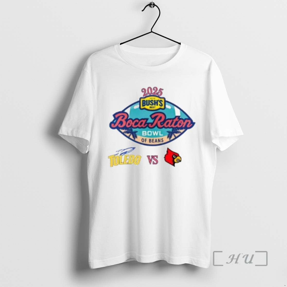 Officials Rockets Of Toledo Vs The Cardinals Of Louisville Boca Raton Bowl Of Beans 2025 T-Shirts, Hoodie, Sweatshirt