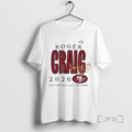 Officials Roger Craig 49ers Class Of 2026 Pro Football Hall Of Fame Logo Premium T-Shirts, Hoodie, Sweatshirt | CiraTrend.com
