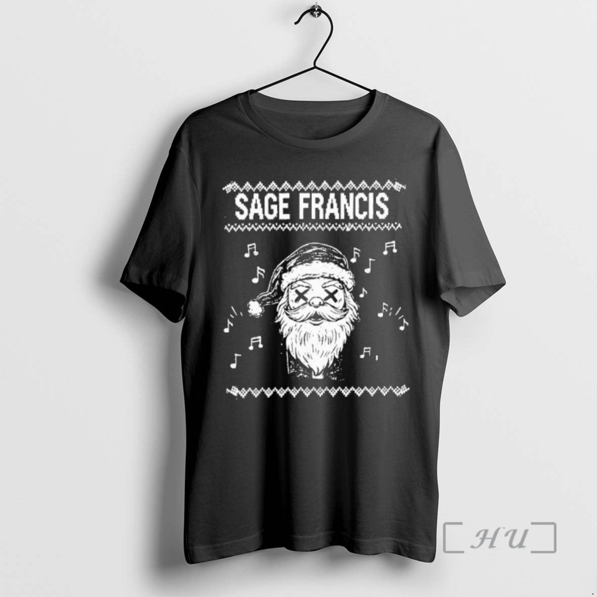 Officials Sage Francis Santa Ugly Christmas T-Shirts, Hoodie, Sweatshirt | CiraTrend.com
