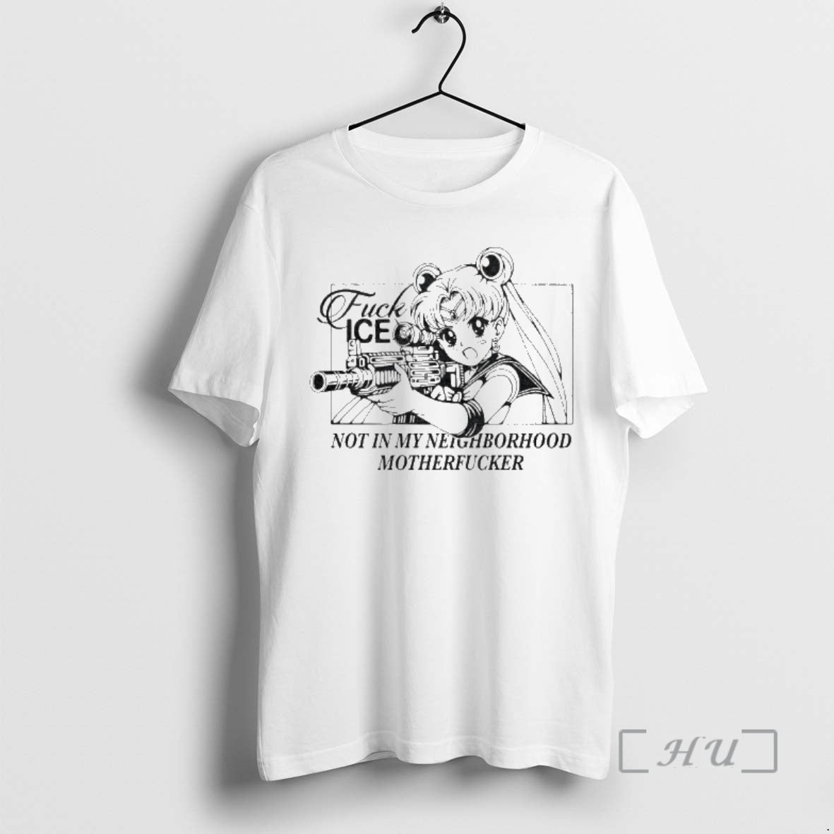 Officials Sailor Moon Fuck Ice Not In My Neighborhood Motherfucker T-Shirts, Hoodie, Sweatshirt | CiraTrend.com