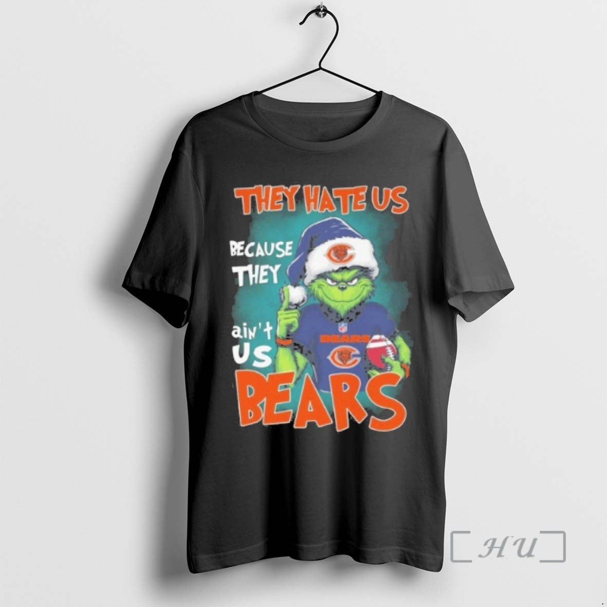 Officials Santa Grinch They Hate Us Because They Aint Us Bears Premium T Shirts Sweater Hoodie, Sweatshirt | CiraTrend.com