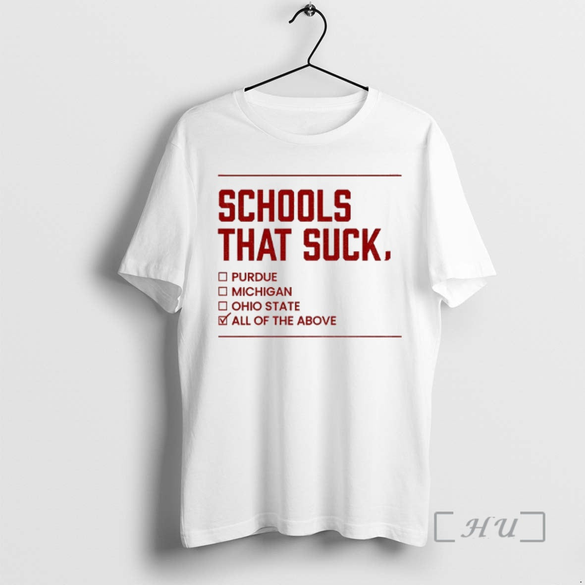 Officials Schools That Suck Purdue Michigan Ohio State All Of The Above Premium T Shirts Hoodie, Sweatshirt | CiraTrend.com