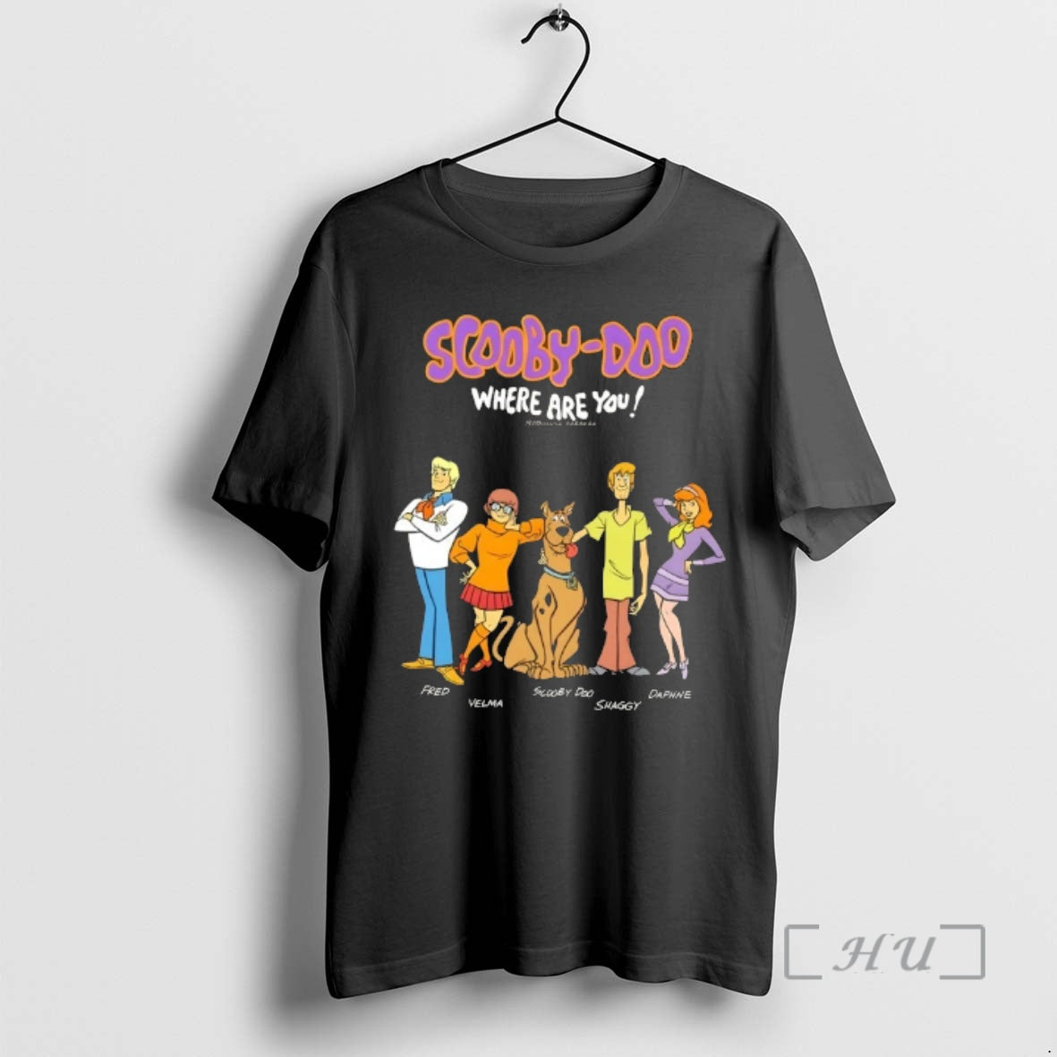 Officials Scooby Doo Where Are You 1970 Shaggy Fred Daphne Velma Cartoon Premium T Shirts Hoodie, Sweatshirt | CiraTrend.com