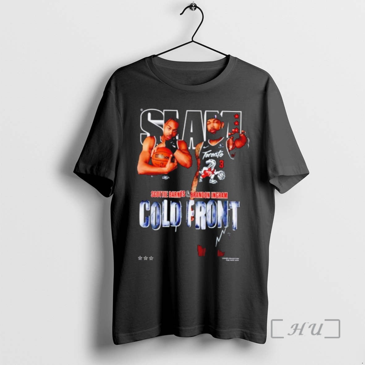 Officials Scottie Barnes And Brandon Ingram Cold Front Slam T-Shirts, Hoodie, Sweatshirt | CiraTrend.com