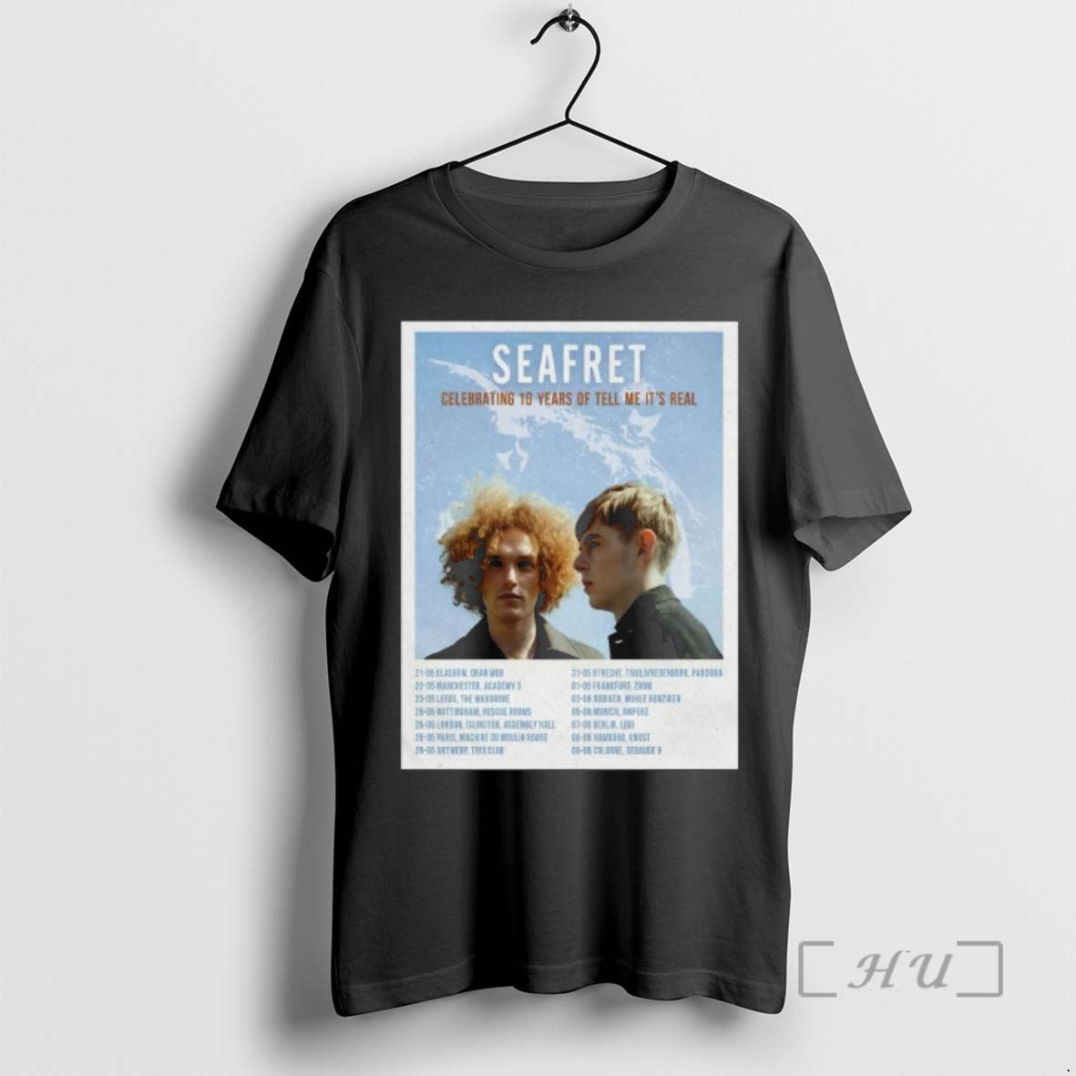 Officials Seafret 10th Anniversary Of Tell Me Its Real 2026 Shows Premium T Shirts Sweater Hoodie, Sweatshirt | CiraTrend.com