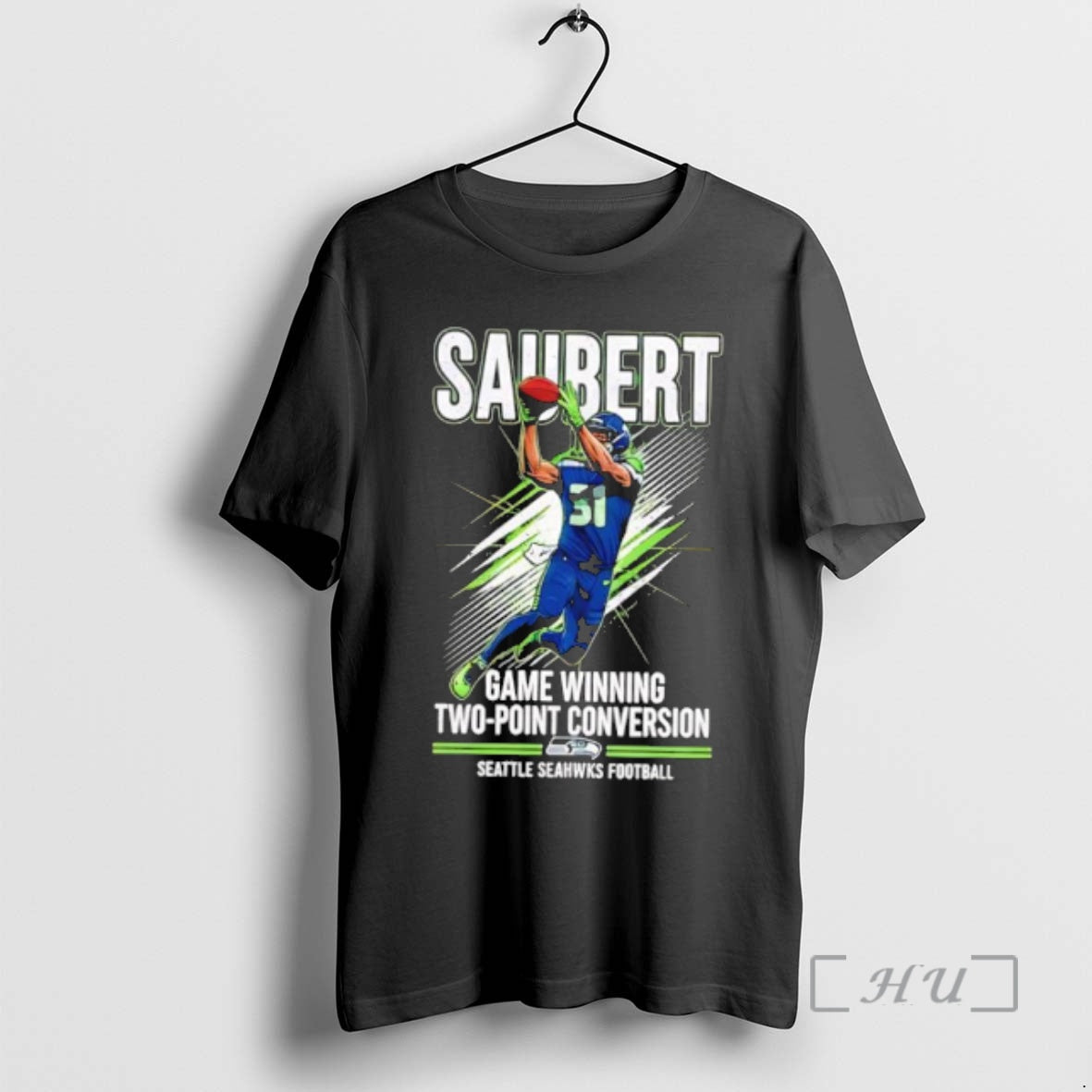 Officials Seahawks Eric Saubert Game Winning Two Point Conversion T-Shirts, Hoodie, Sweatshirt | CiraTrend.com