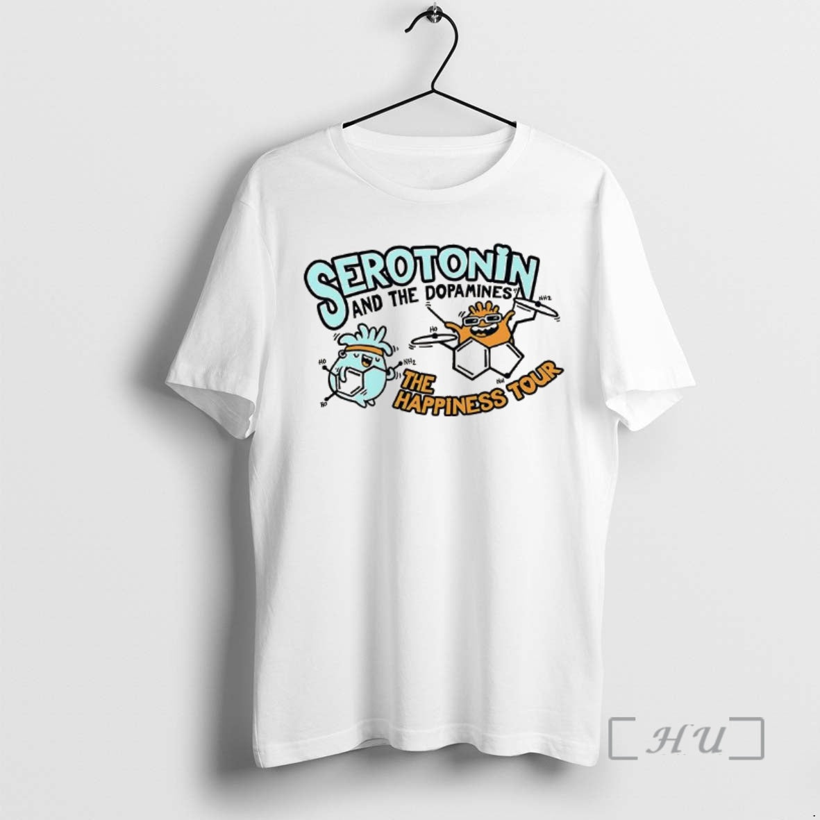Officials Serotonin And The Dopamine The Happiness Tour T-Shirts, Hoodie, Sweatshirt | CiraTrend.com