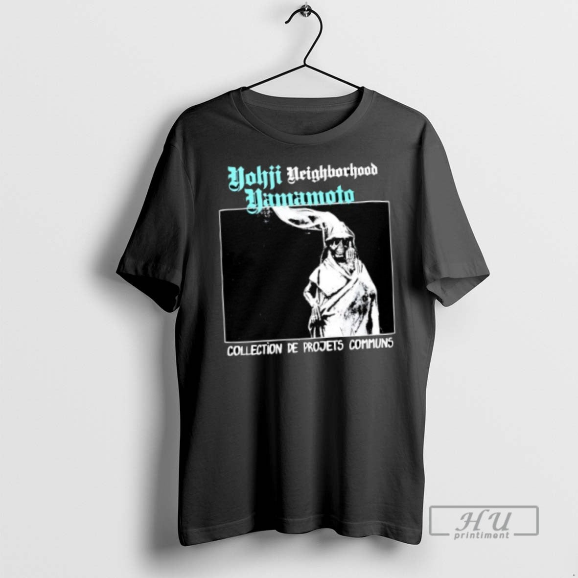 Officials Skeleton Yohji Yamamoto Neighborhood Collection De Projets Communs T Shirt
