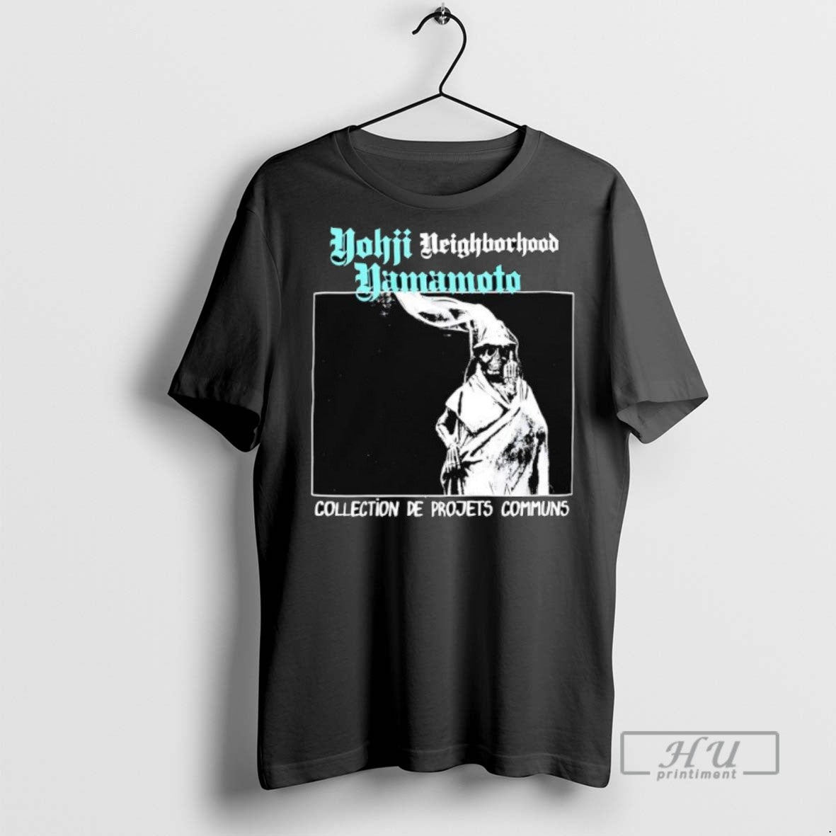 Officials Skeleton Yohji Yamamoto Neighborhood Collection De Projets Communs Tee Shirt