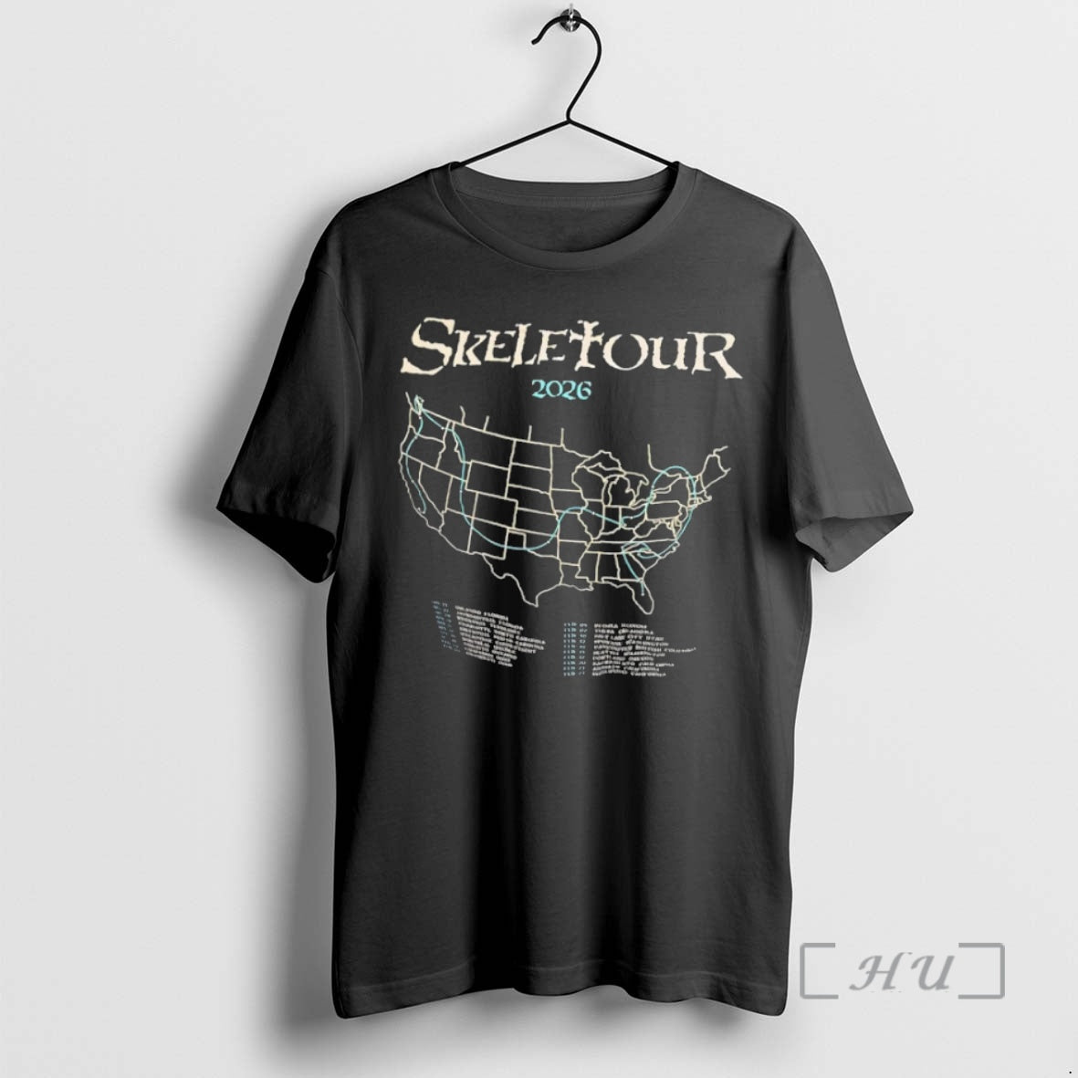 Officials Skeletour 2026 Usa State T-Shirts, Hoodie, Sweatshirt | CiraTrend.com