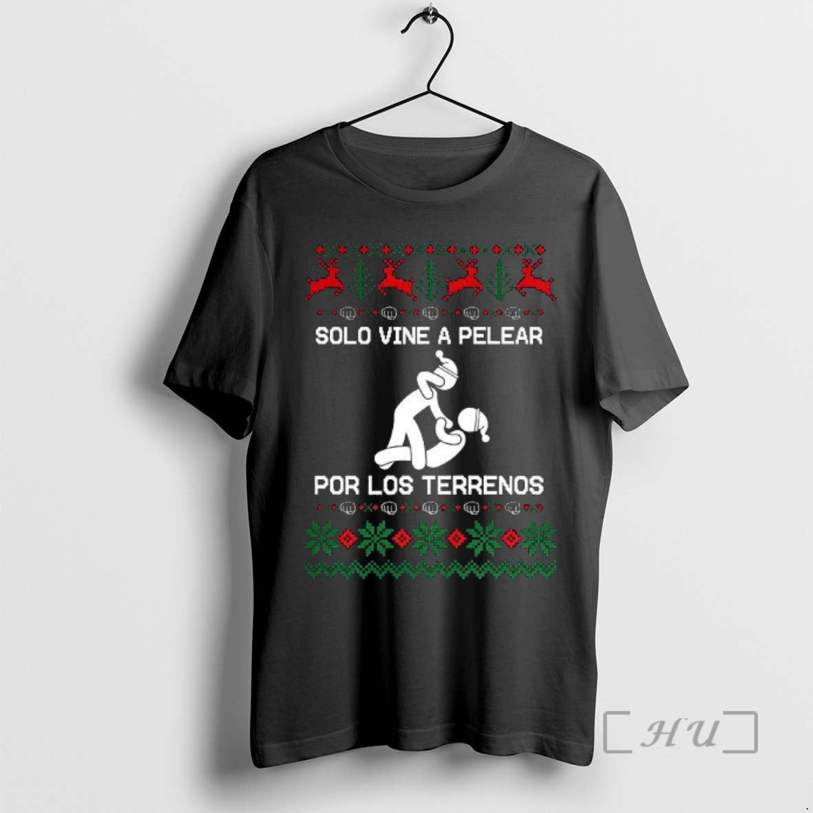 Officials Solo A Vine Pelear Por Los Terrenos Ugly Christmas T-Shirts, Hoodie, Sweatshirt | CiraTrend.com