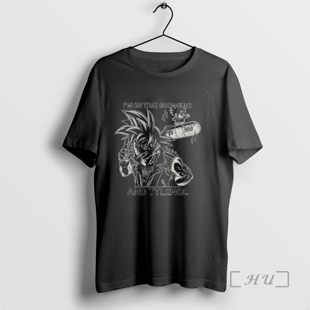 Officials Son Goku And Im On That Good Kush And Tylenol Premium T Shirts Sweater Hoodie, Sweatshirt | CiraTrend.com