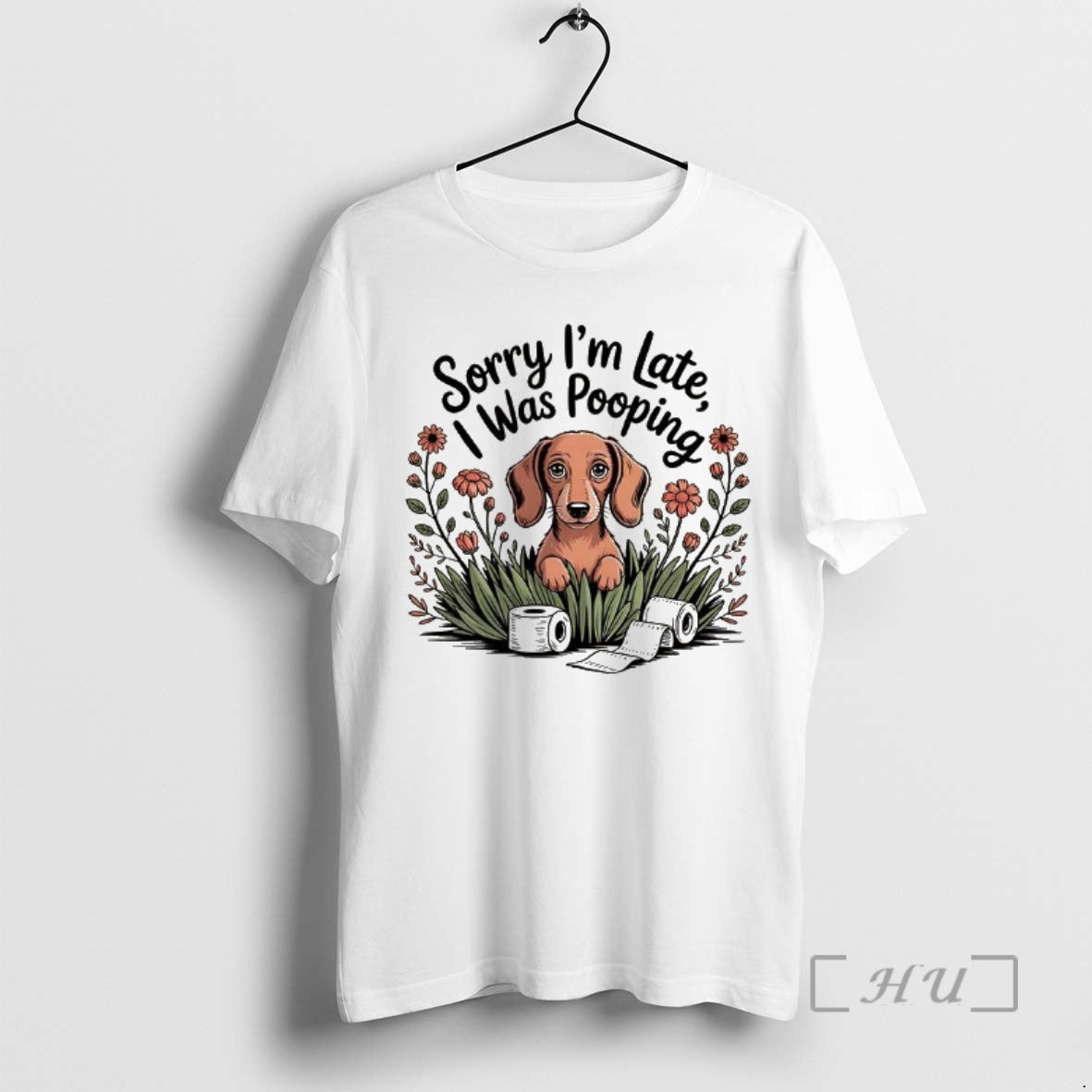 Officials Sorry Im Late I Was Pooping Dog T-Shirts, Hoodie, Sweatshirt | CiraTrend.com