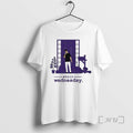 Officials Still Wednesday Man Smoking In Front Of Purple House T-Shirts, Hoodie, Sweatshirt | CiraTrend.com