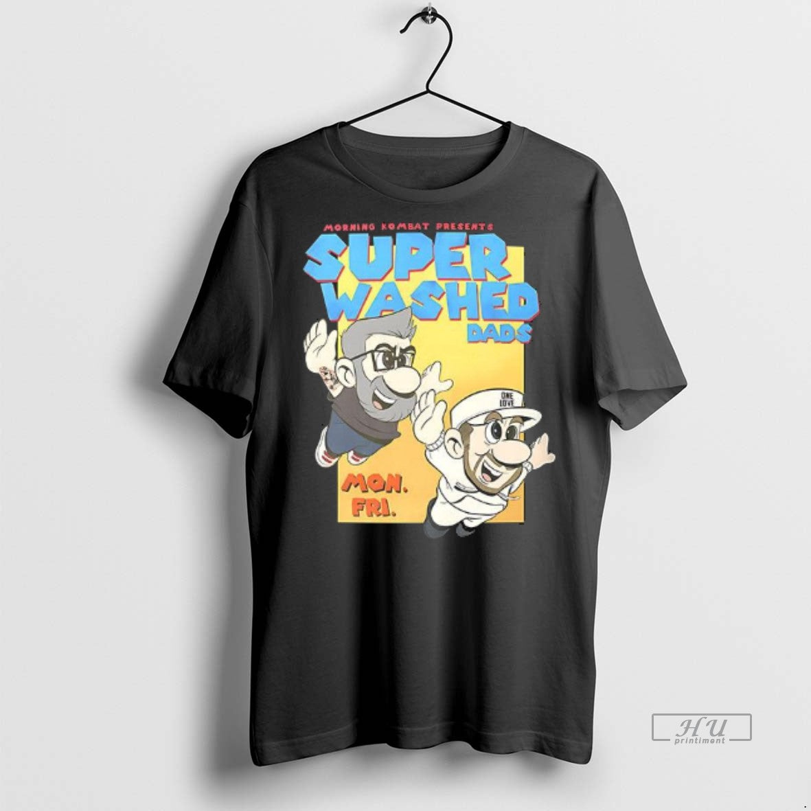 Officials Super Washed Dads Tee Shirt Sweater