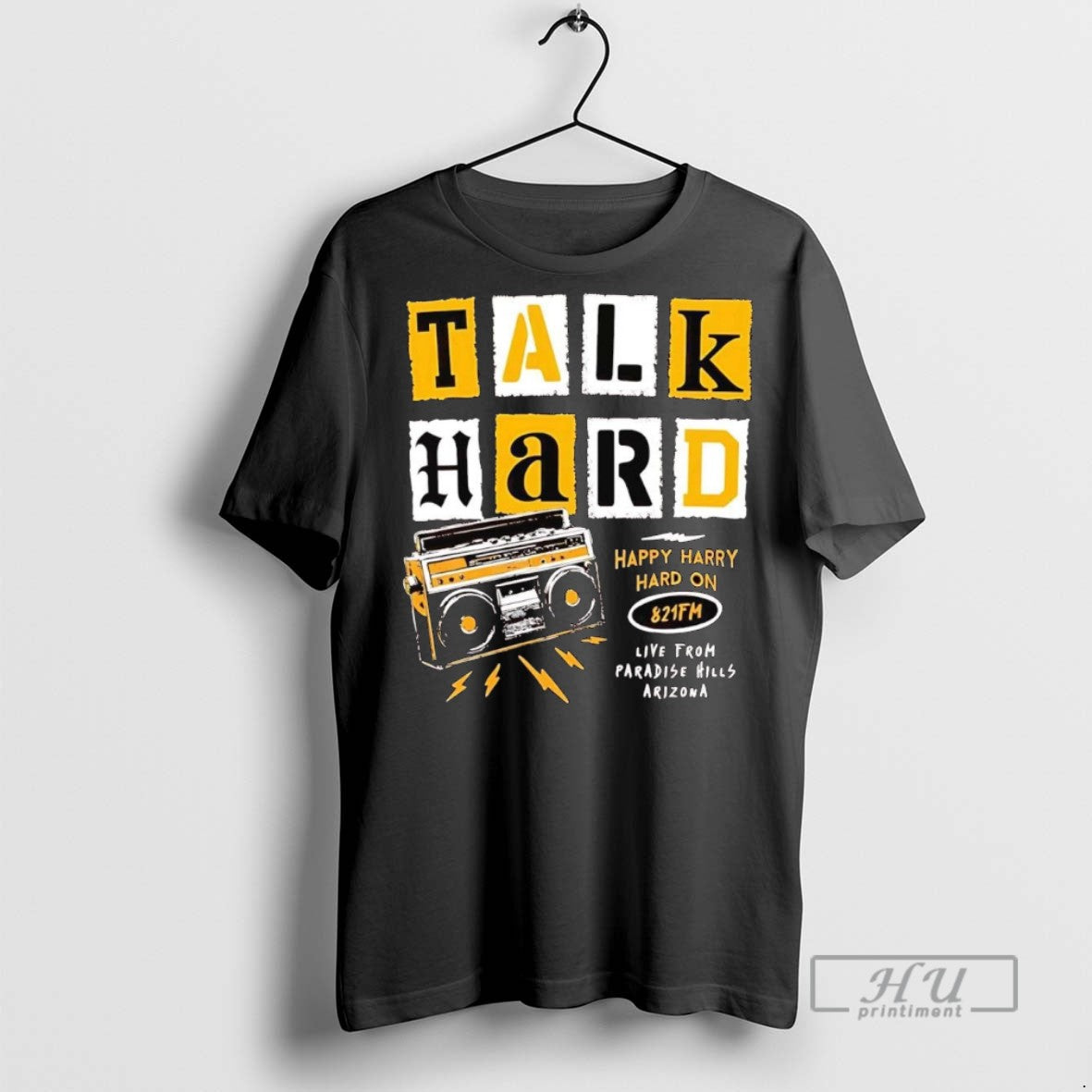 Officials Talk Hard Happy Harry Hard On Pump Up The Volume T Shirt