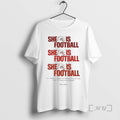 Officials Tampa Bay Buccaneers She Is Football 2025 T-Shirts, Hoodie, Sweatshirt | CiraTrend.com