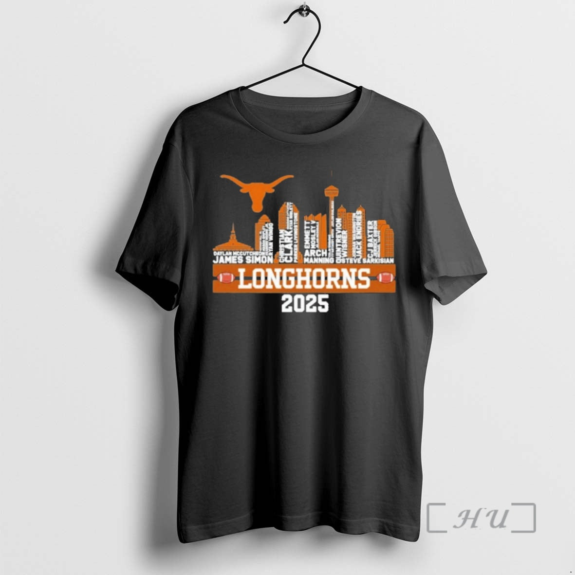 Officials Texas Longhorns Typo 2025 Logo City Vintage T-Shirts, Hoodie, Sweatshirt | CiraTrend.com