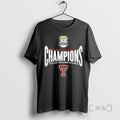 Officials Texas Tech Red Raiders Big 12 Football Champions 2025 T-Shirts, Hoodie, Sweatshirt | CiraTrend.com