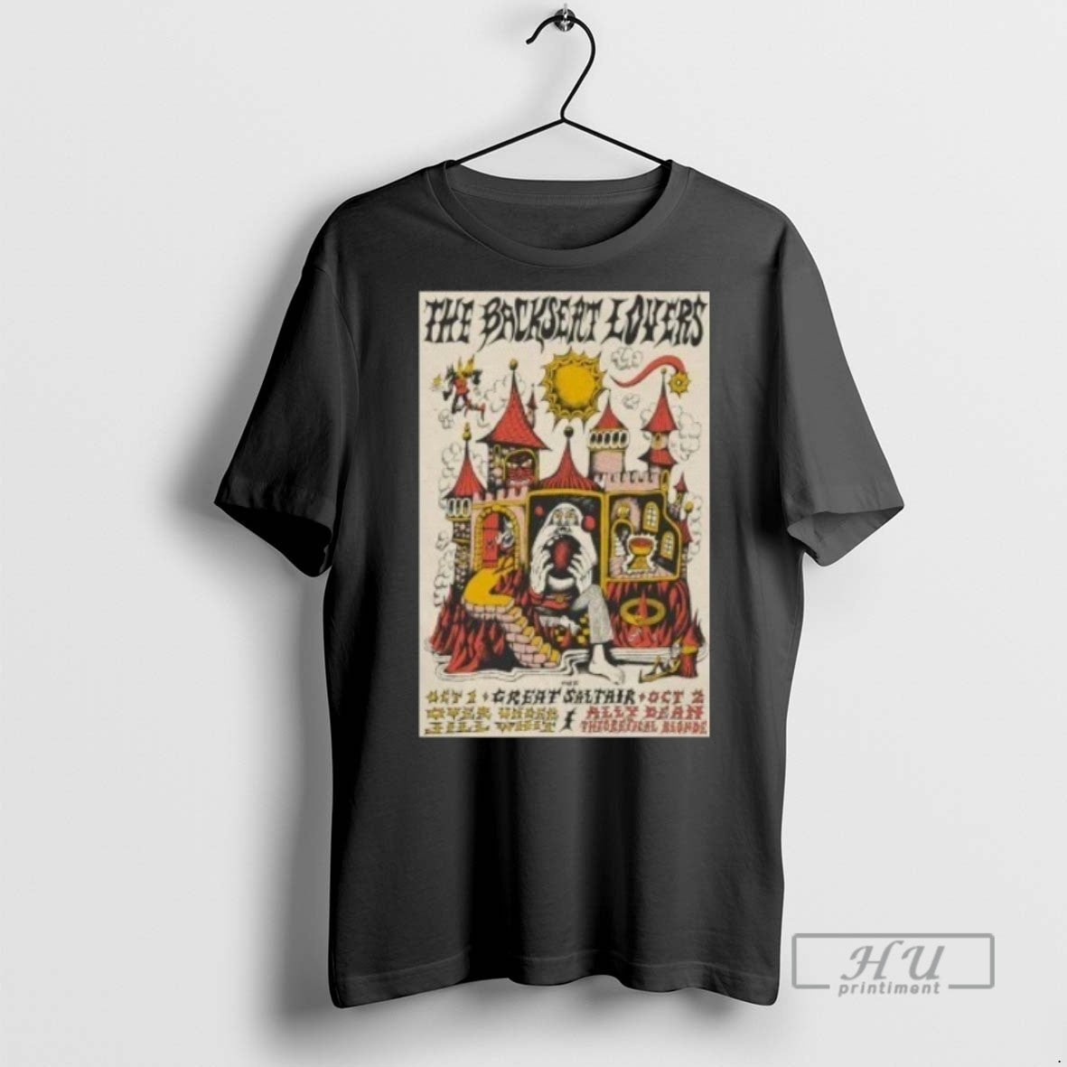 Officials The Backseat Lovers Tour Magna Utah 2025 Tee Shirt