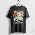 Officials The Bueham Bull Rodney Rogers 1971 2025 Signature Thank You For The Memories Premium T-Shirts, Hoodie, Sweatshirt