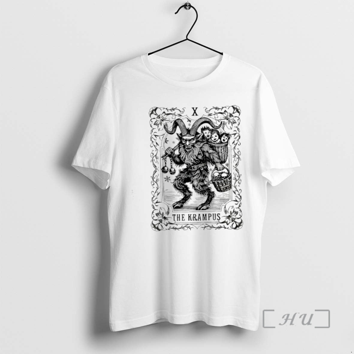 Officials The Krampus Tarot Card Goth Christmas T-Shirts, Hoodie, Sweatshirt | CiraTrend.com