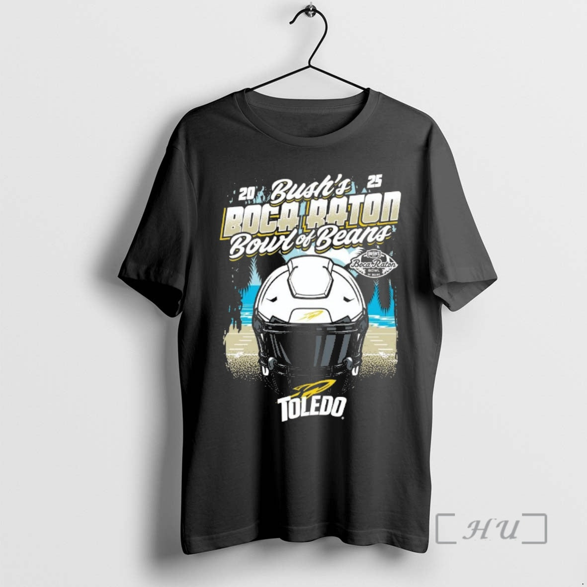 Officials Toledo Rockets 2025 Boca Raton Bowl Helmet Chriast T-Shirts, Hoodie, Sweatshirt | CiraTrend.com